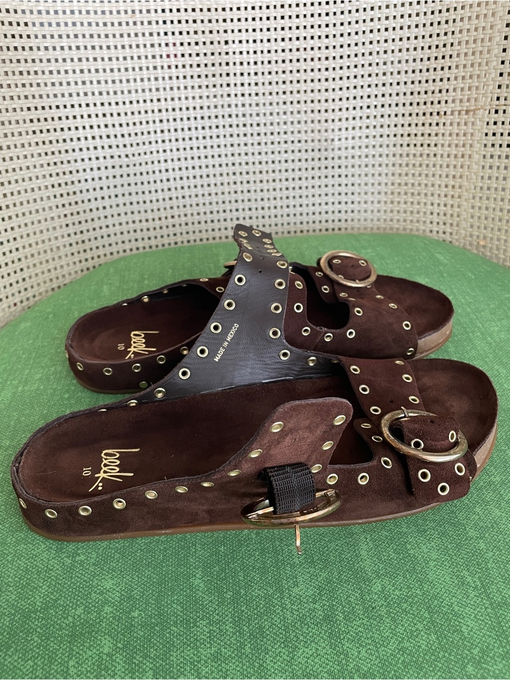 Beek cedar sandals in “coffee” color size 10 - Picture 3 of 7